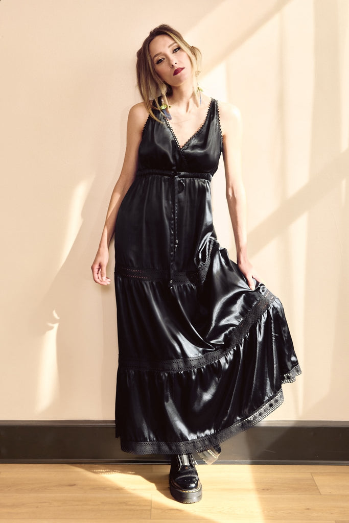 Black Mystick Dress - PhilineSFBlack Mystick Dresswomens Dresses