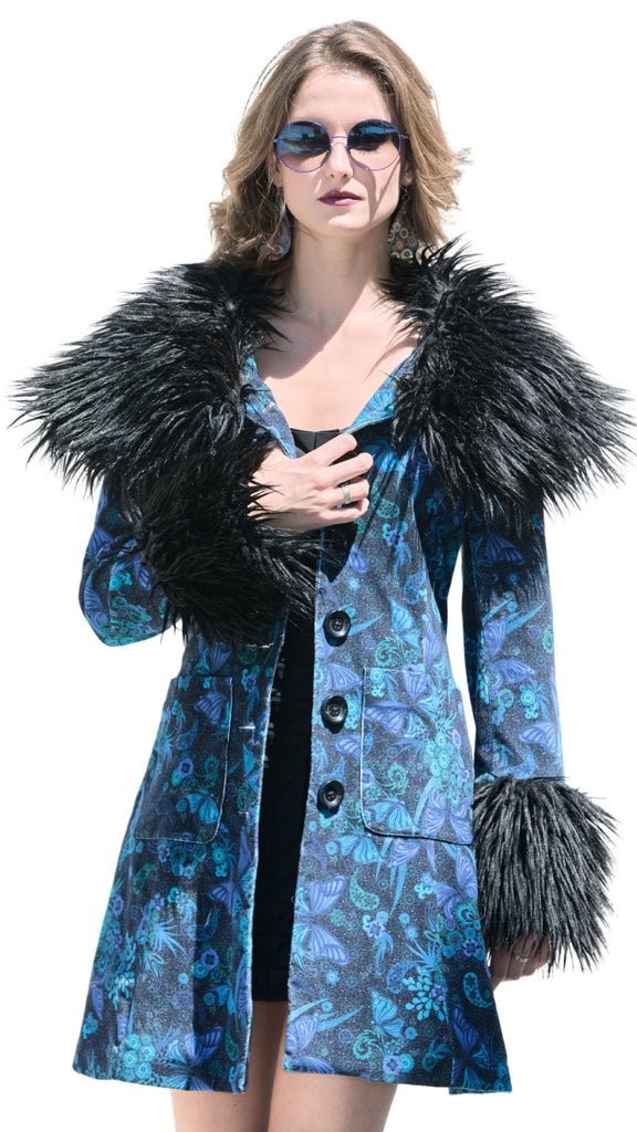 🦋 Blue Magic Coat - PhilineSF🦋 Blue Magic Coatwomens coats
