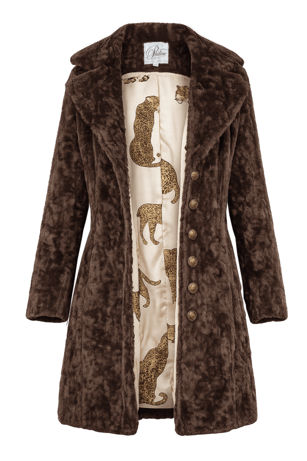 🤎 Brown Bunny Coat - PhilineSF🤎 Brown Bunny Coatwomens coats