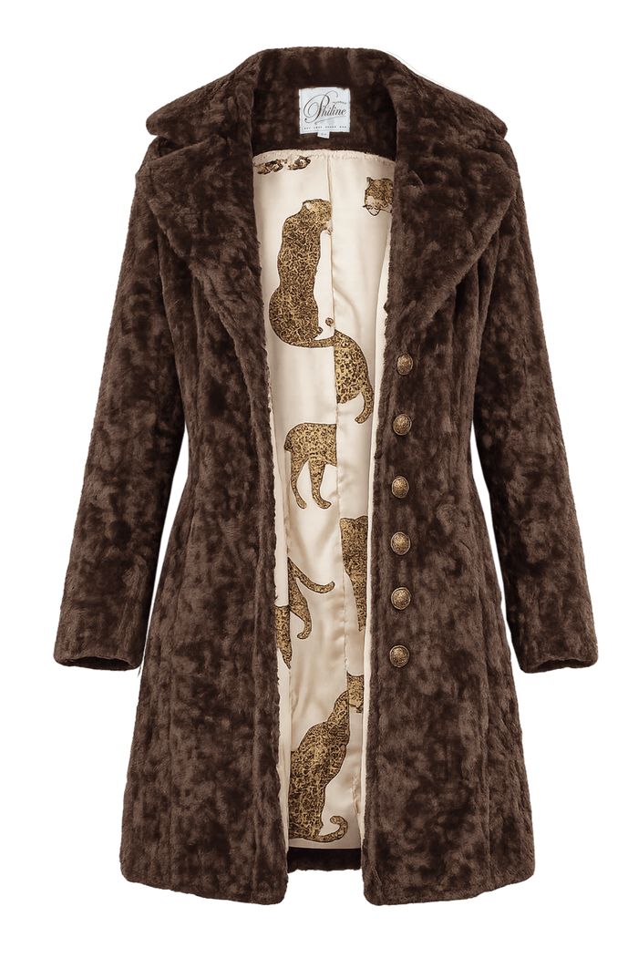 🤎 Brown Bunny Coat - PhilineSF🤎 Brown Bunny Coatwomens coats