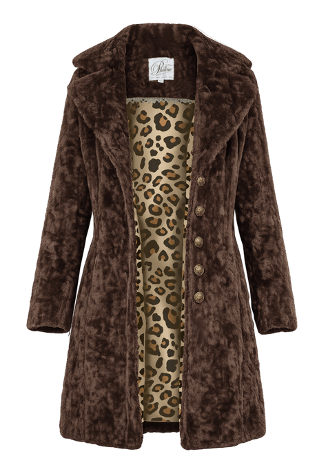 🤎 Brown Bunny Coat - PhilineSF🤎 Brown Bunny Coatwomens coats