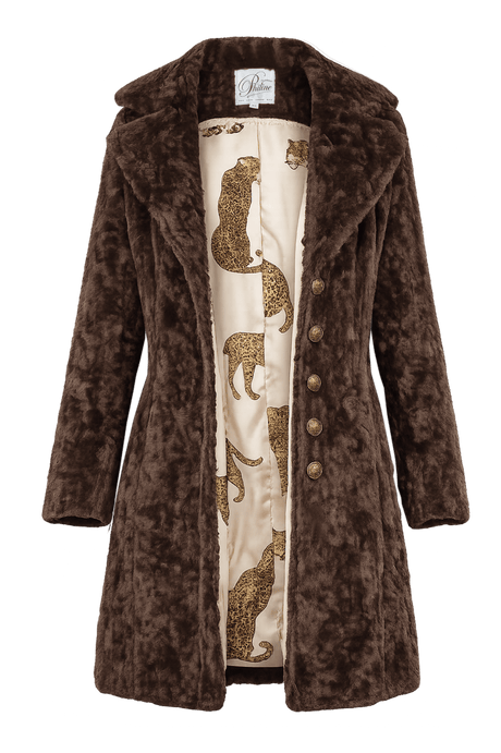 🤎 Brown Bunny Coat - PhilineSF🤎 Brown Bunny Coatwomens coats