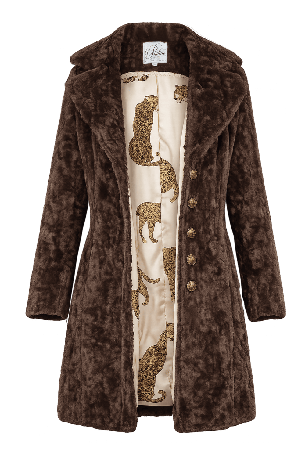 🤎 Brown Bunny Coat - PhilineSF🤎 Brown Bunny Coatwomens coats
