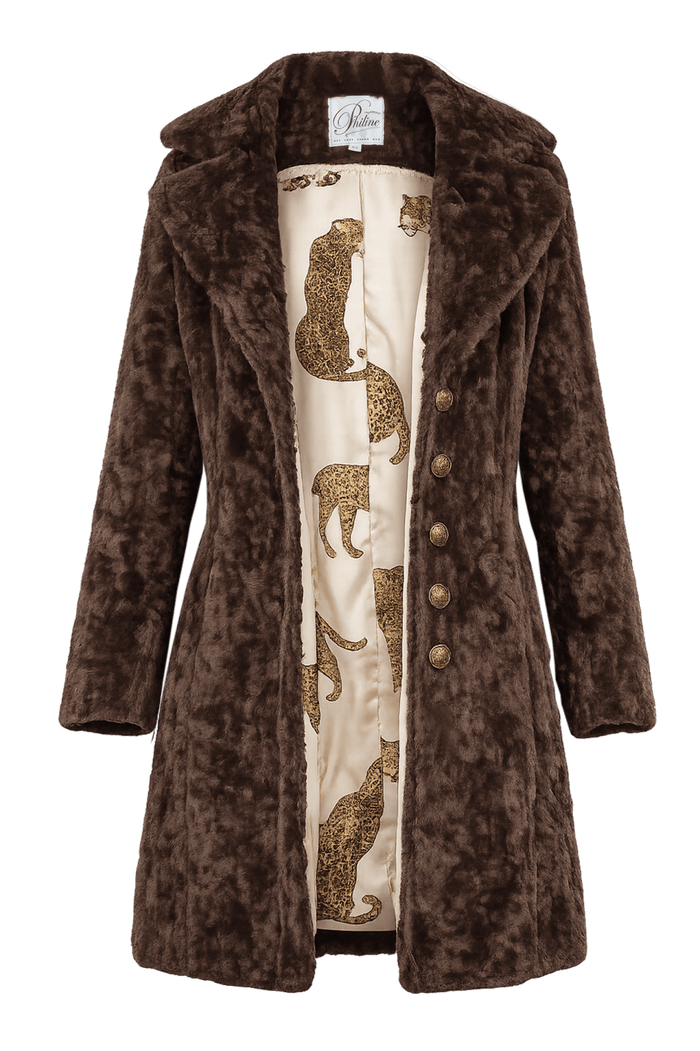 🤎 Brown Bunny Coat - PhilineSF🤎 Brown Bunny Coatwomens coats