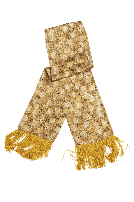 🐱 Catface Silk Fringe Scarf - PhilineSF🐱 Catface Silk Fringe ScarfSilk Scarf