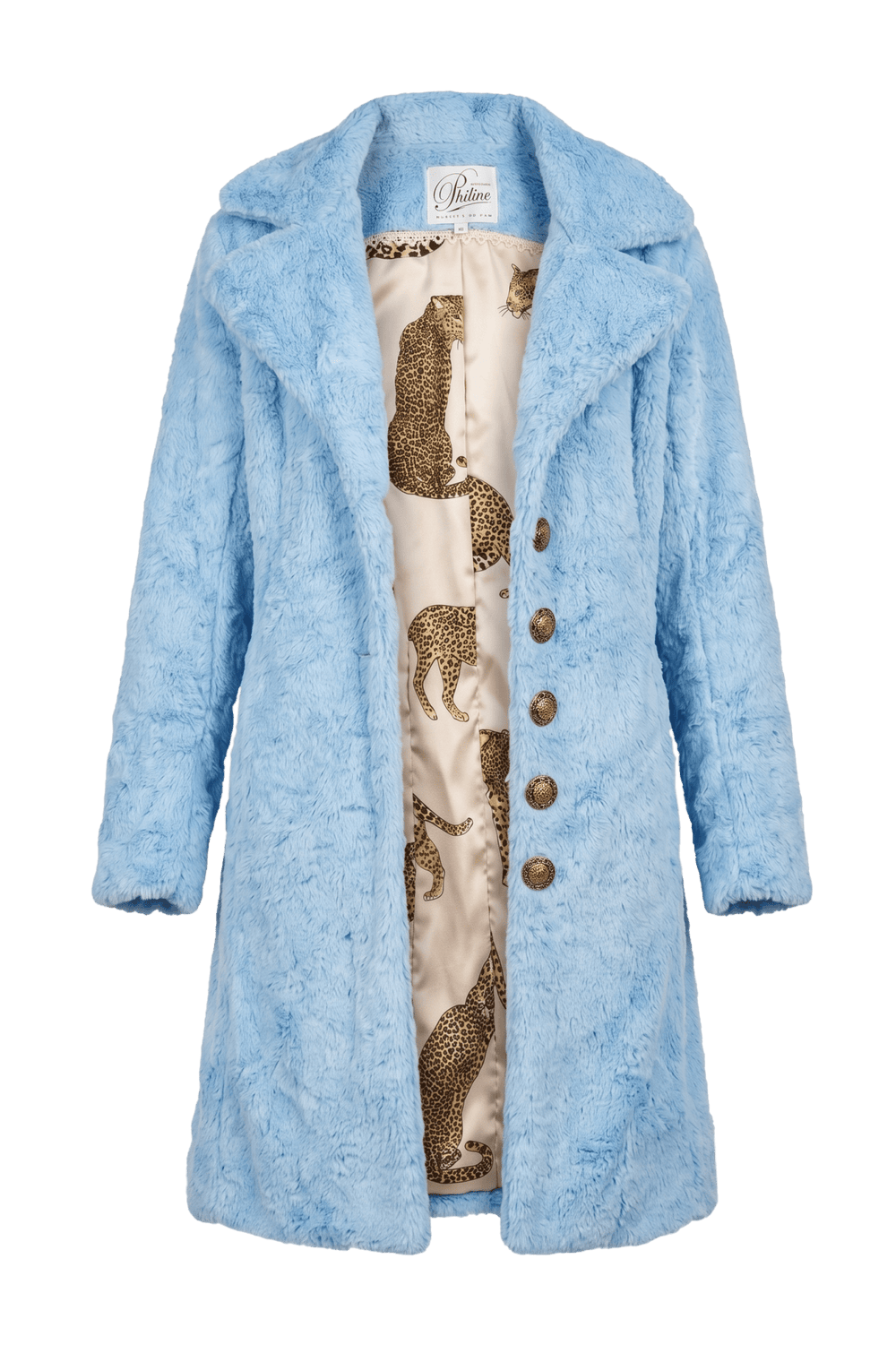 💎 Cosmic Blue Coat - PhilineSF💎 Cosmic Blue Coatwomens coats