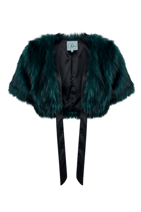 🌿 Forest Green Capelet - PhilineSF🌿 Forest Green Capeletwomens coats