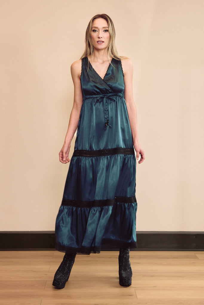 Forest Green Mystick Dress - PhilineSFForest Green Mystick Dresswomens coats