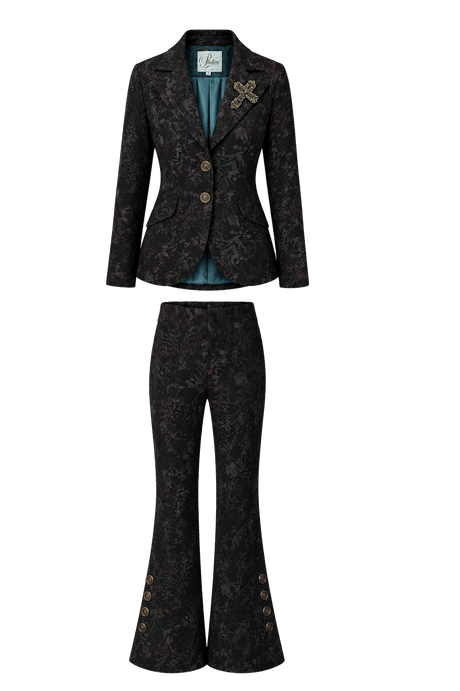 🍃 Forest Print Pantsuit 💚 - PhilineSF🍃 Forest Print Pantsuit 💚womens pantsuit