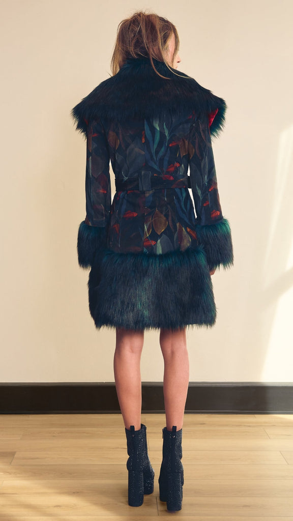 🌿Goldfish velvet Coat - PhilineSF🌿Goldfish velvet Coatwomens coats