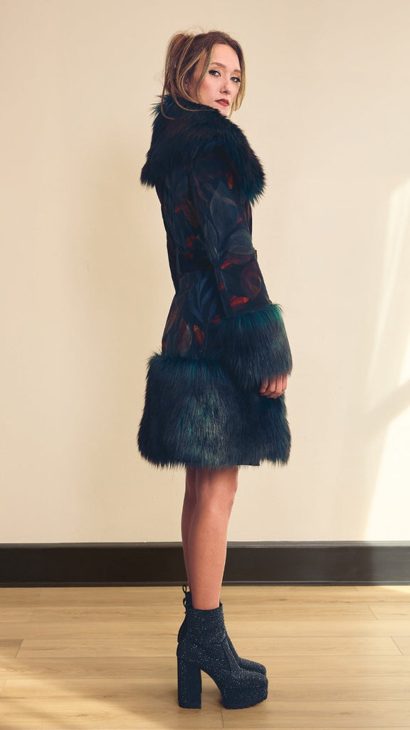 🌿Goldfish velvet Coat - PhilineSF🌿Goldfish velvet Coatwomens coats