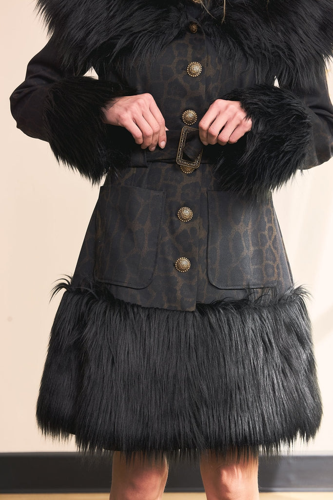 🐆 Jaguar Print Coat - PhilineSF🐆 Jaguar Print Coatwomens coats