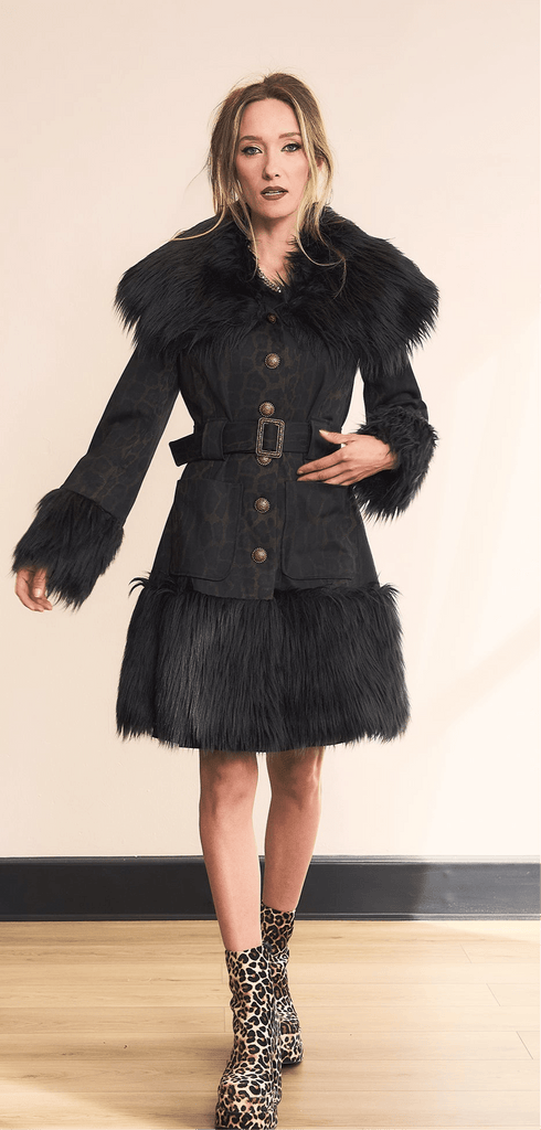 🐆 Jaguar Print Coat - PhilineSF🐆 Jaguar Print Coatwomens coats