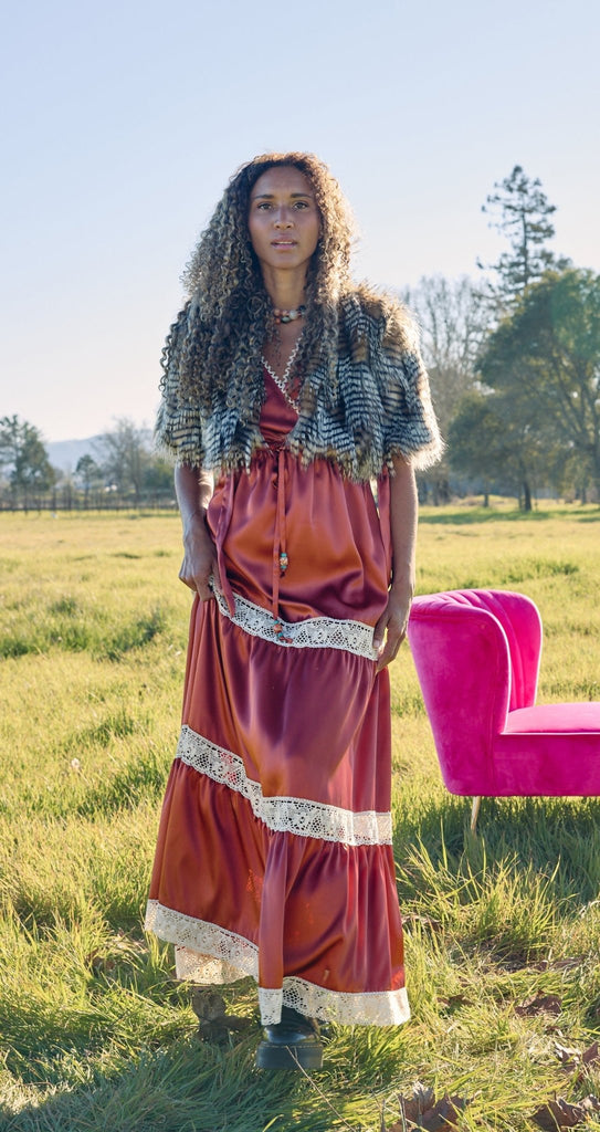 🦉Owl Feather Capelet - PhilineSF🦉Owl Feather Capeletwomens coats