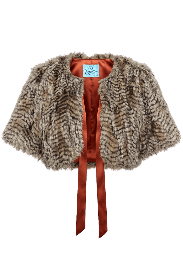 🦉Owl Feather Capelet - PhilineSF🦉Owl Feather Capeletwomens coats
