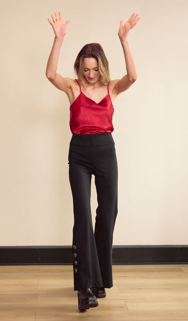 Pinstripe Pantsuit - PhilineSFPinstripe Pantsuitwomens pantsuit