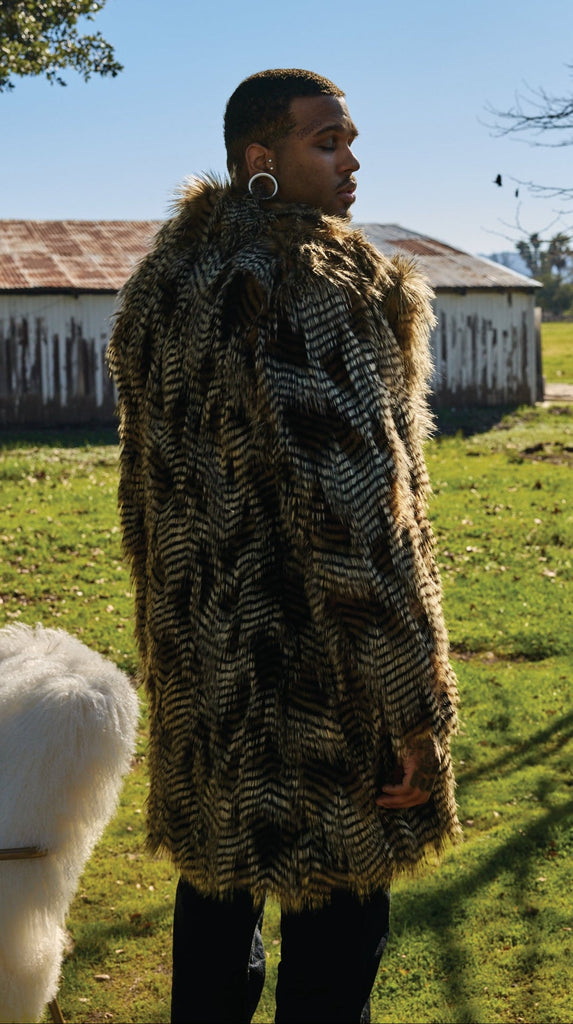 🦚 The Porcupine Feather Coat - PhilineSF🦚 The Porcupine Feather Coatwomens coats