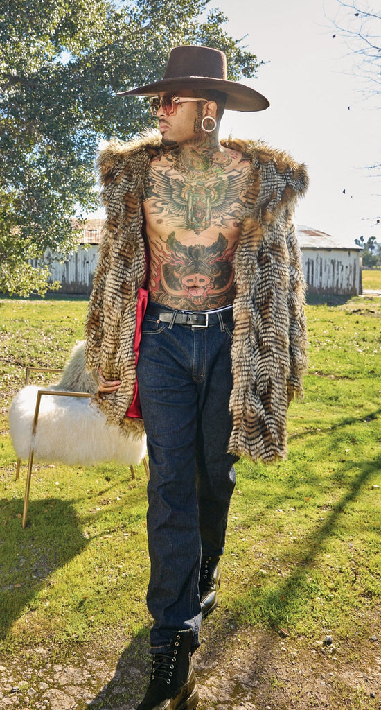 🦚 The Porcupine Feather Coat - PhilineSF🦚 The Porcupine Feather Coatwomens coats