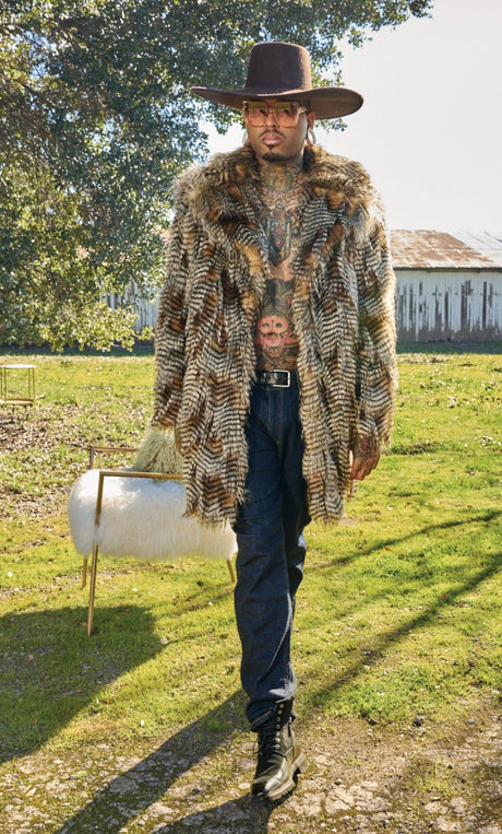 🦚 The Porcupine Feather Coat - PhilineSF🦚 The Porcupine Feather Coatwomens coats