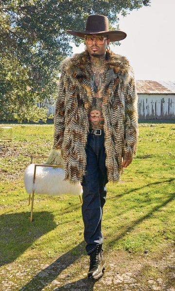 🦚 The Porcupine Feather Coat - PhilineSF🦚 The Porcupine Feather Coatwomens coats
