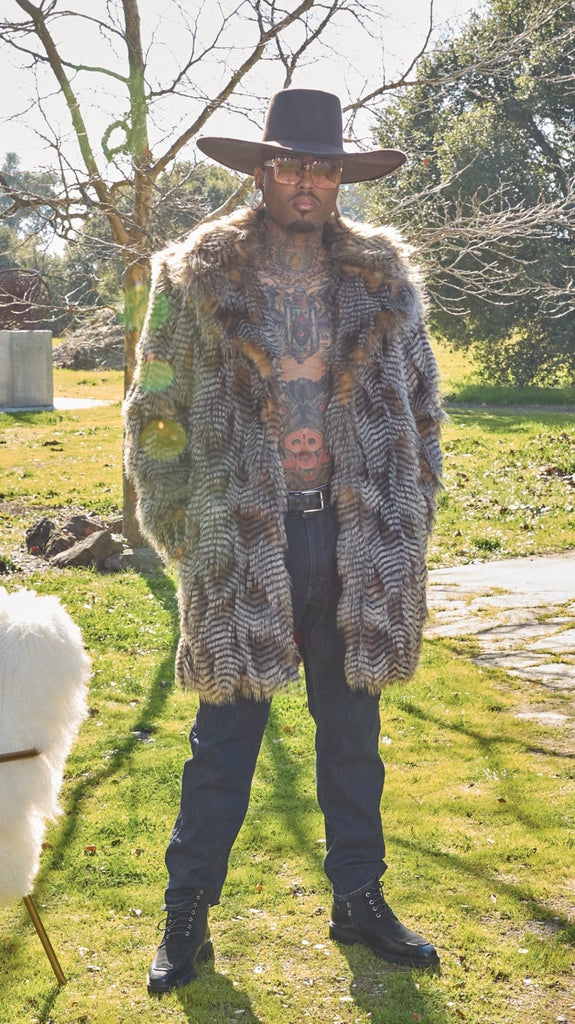 🦚 The Porcupine Feather Coat - PhilineSF🦚 The Porcupine Feather Coatwomens coats